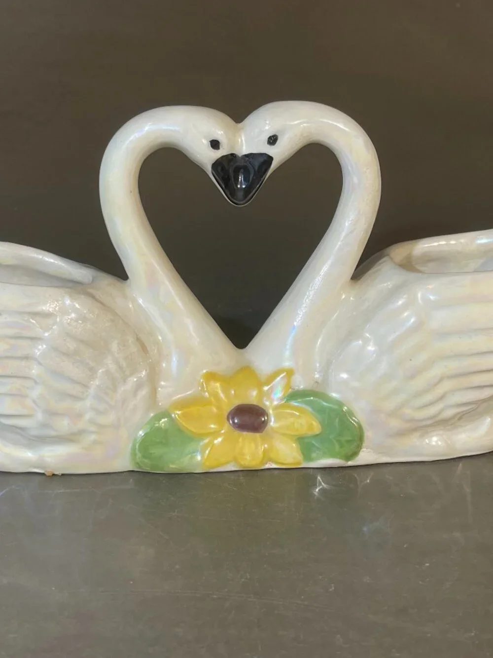 Swan Sunflower Planter Approx. 9